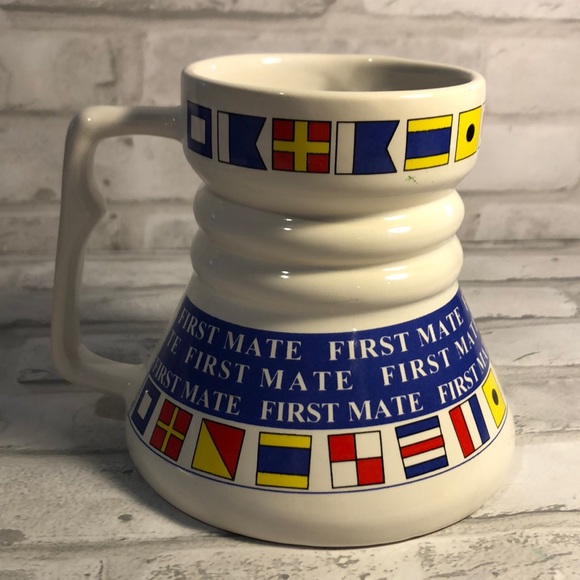 paradise island productions Dining Vintage First Mate Nautical